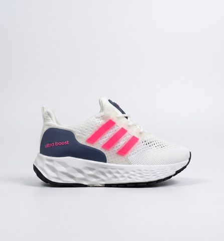 White / Hot Pink / Navy