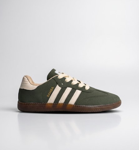 Olive Green / Cream Gum